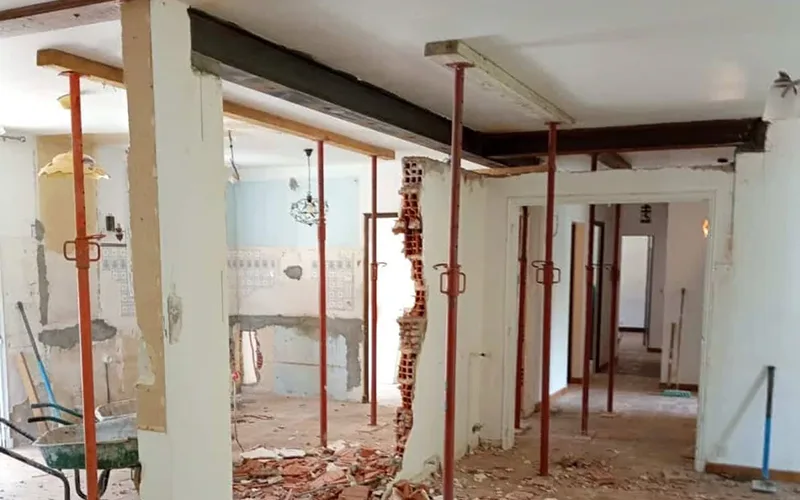 Remise en état de locaux dégradés à Toulouse